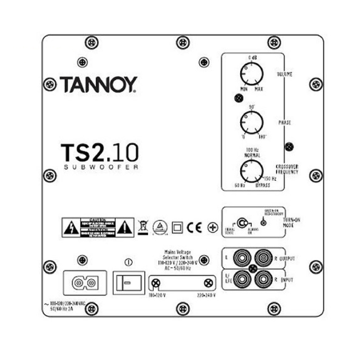Tannoy TS2.10 SUB Vinyl Black